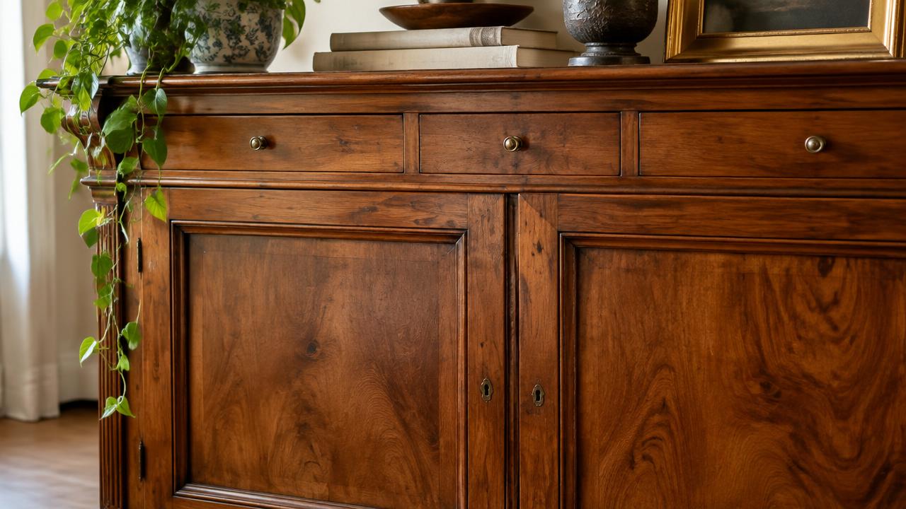 Mobile antico in legno perfettamente conservato e pulito